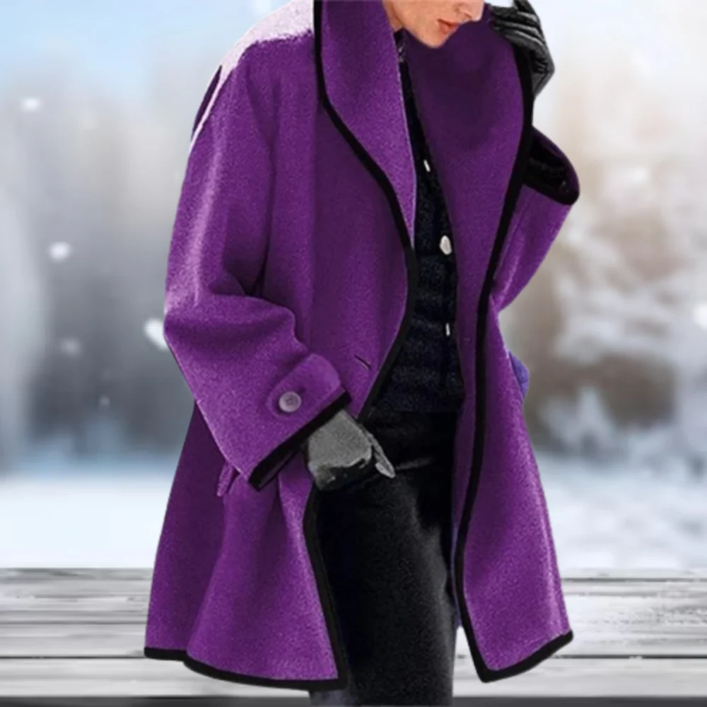 Agnes | Hochwertiger Wollmantel für Herbst und Winter