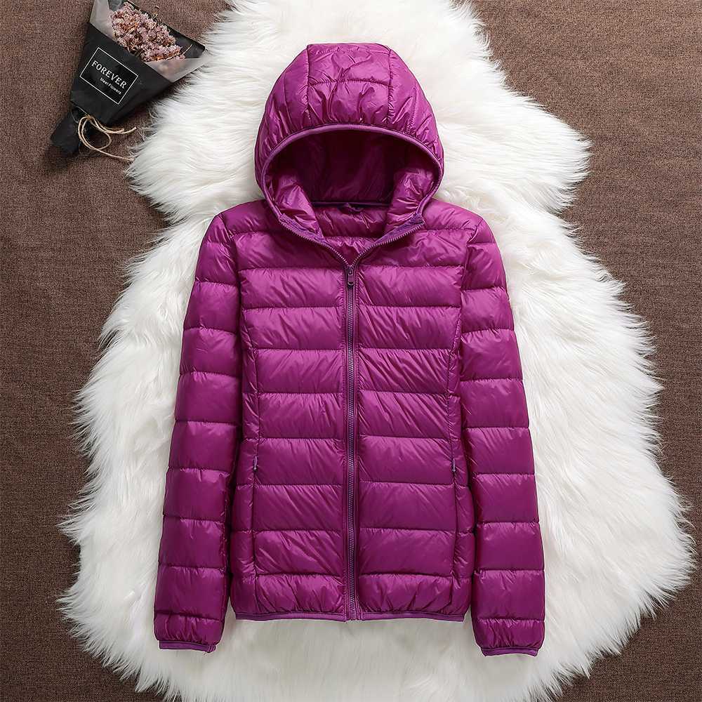 Nord – Neue Jacke mit weißen Entenfedern