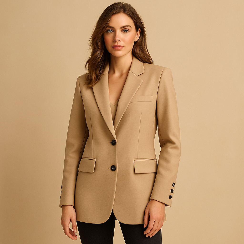 Rive | Langer Blazer mit zeitlosem Design für Damen