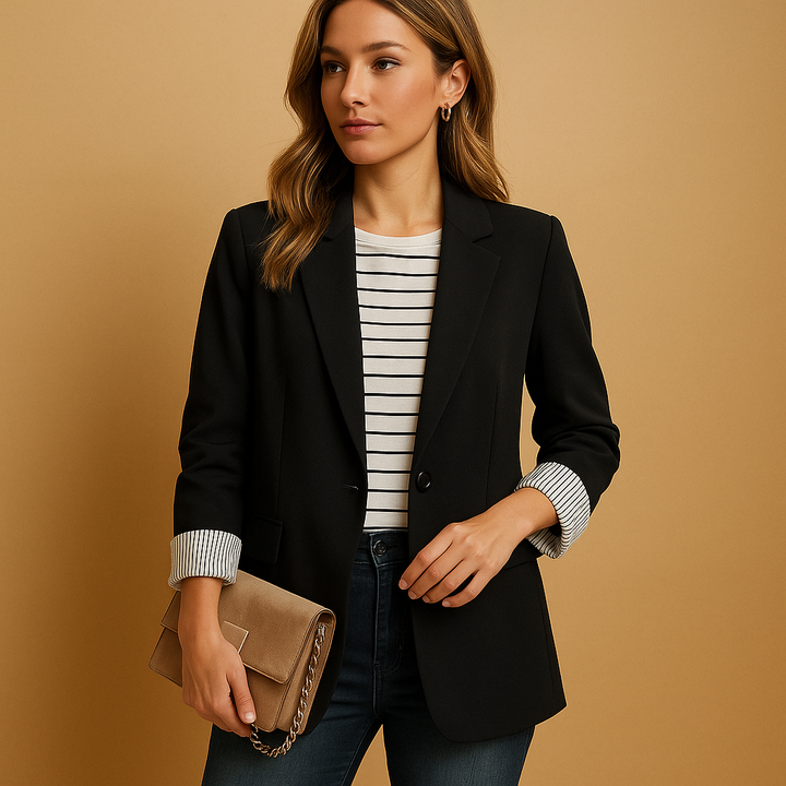 Rive | Leichter Blazer mit langen Ärmeln für Damen