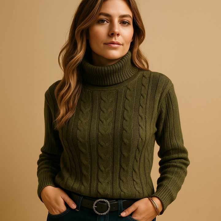 Leichter Rollkragenpullover für Damen | Lotte