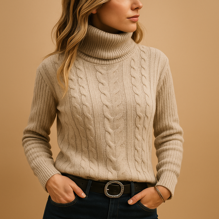 Leichter Rollkragenpullover für Damen | Lotte