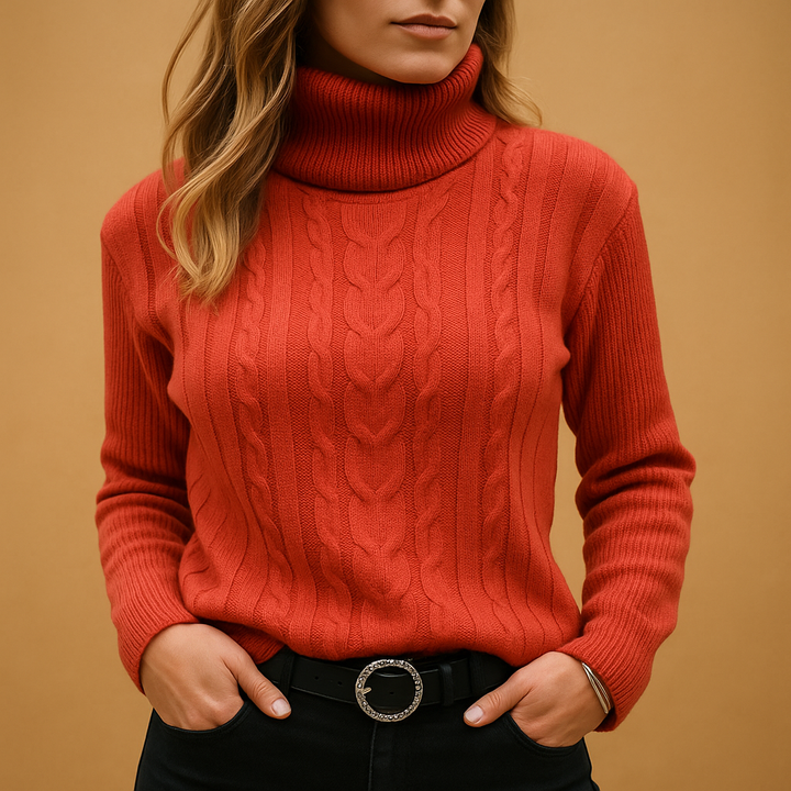 Leichter Rollkragenpullover für Damen | Lotte