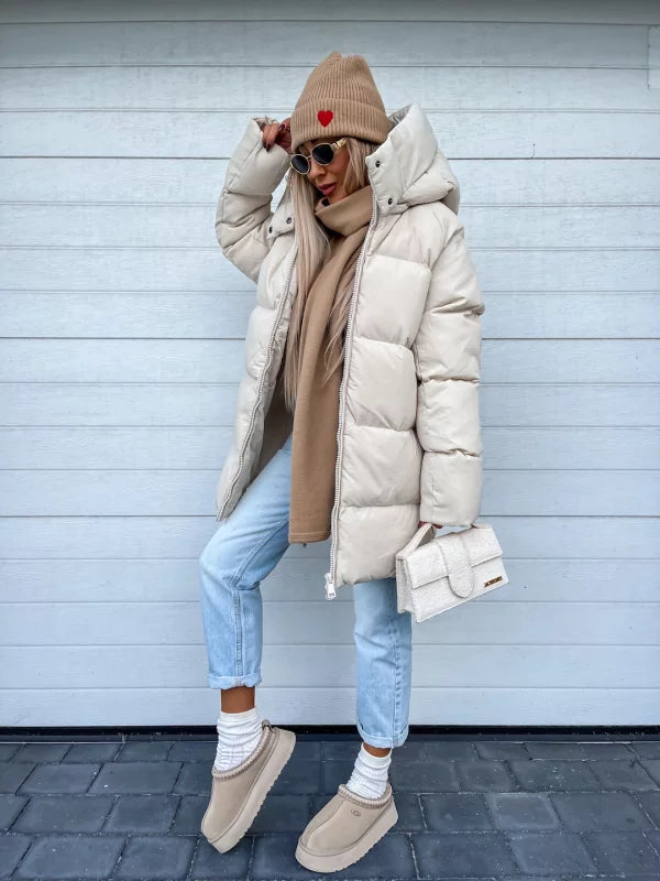 Gloria™ | Stilvolle Pufferjacke mit Kapuze