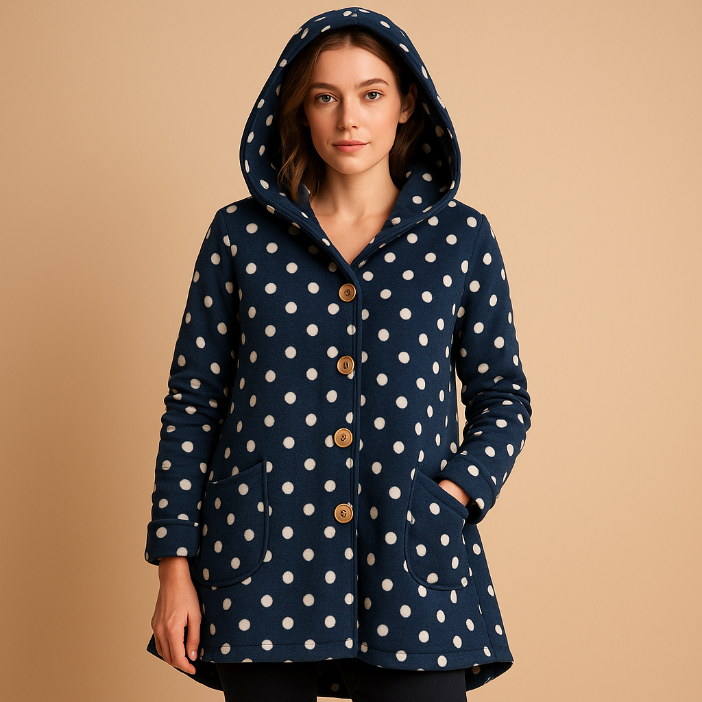 Wendbare Fleecejacke mit Kapuze für Damen | Merel