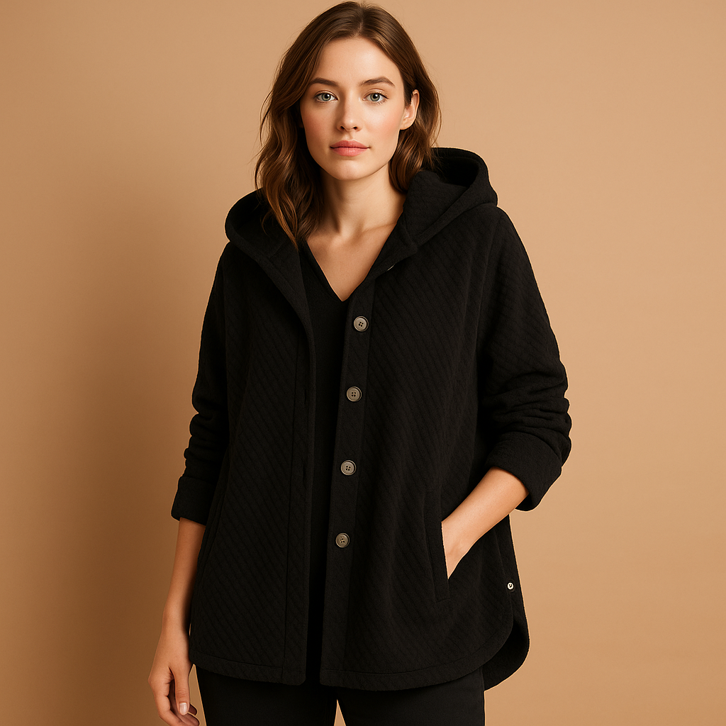 Wendbare Fleecejacke mit Kapuze für Damen | Merel