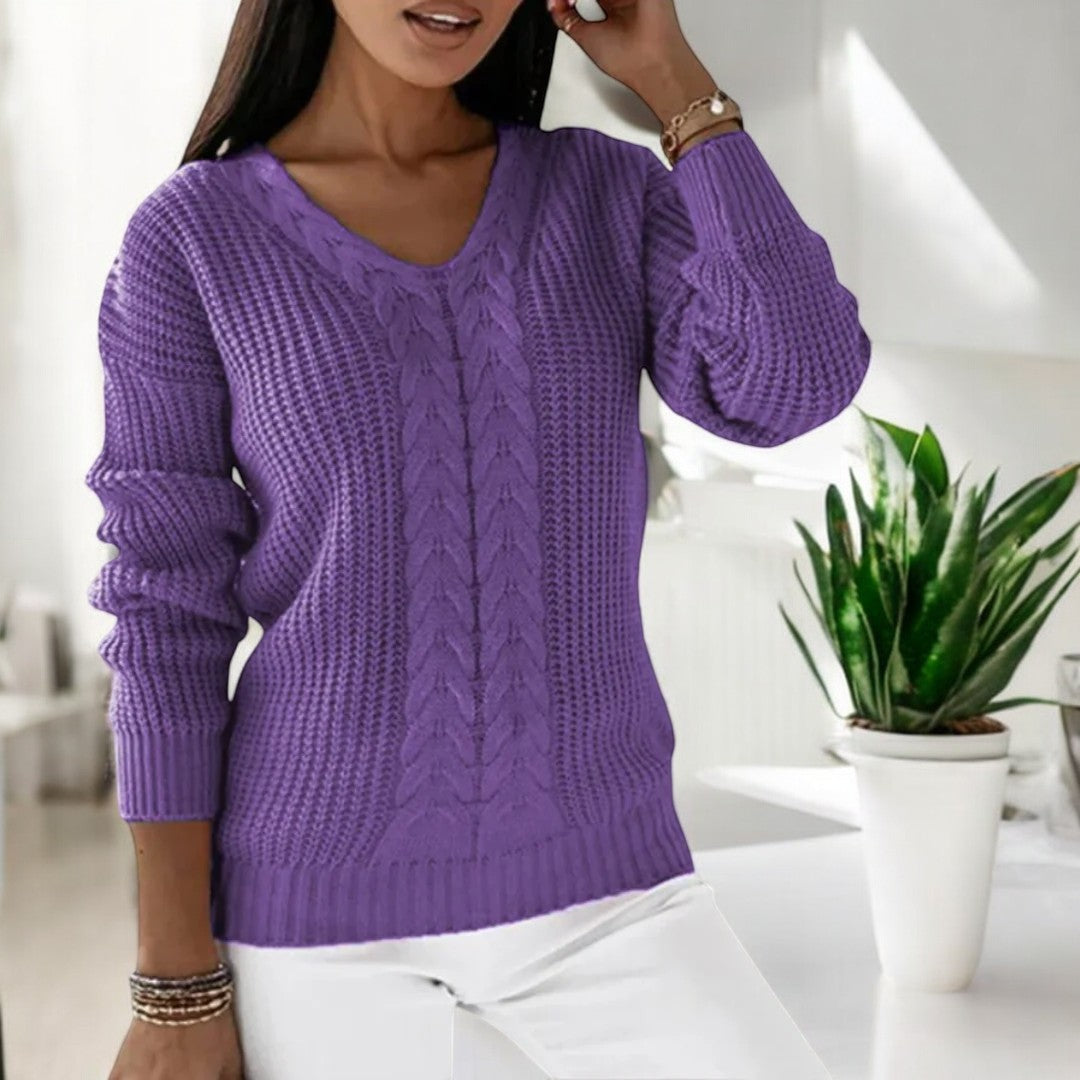 Annika™ - Klassischer Strickpullover
