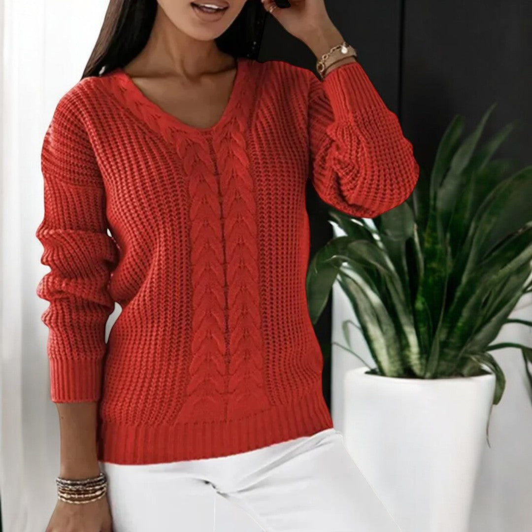 Annika™ - Klassischer Strickpullover