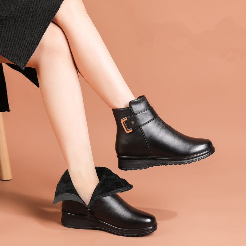 Nora | Orthopädische Stiefel aus Kunstleder