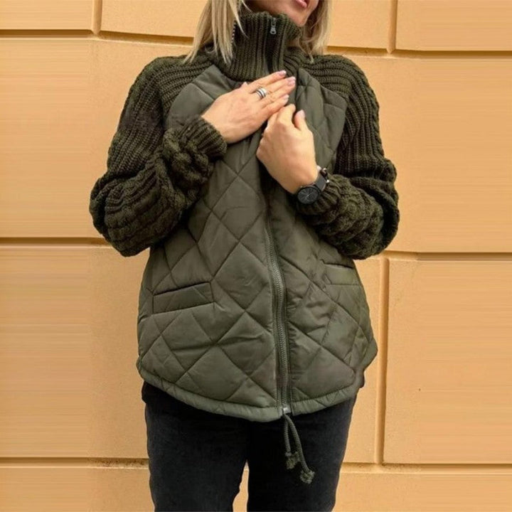 Vérane | Gestrickte Patchworkjacke