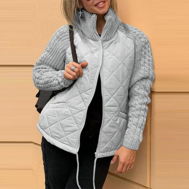 Vérane | Gestrickte Patchworkjacke