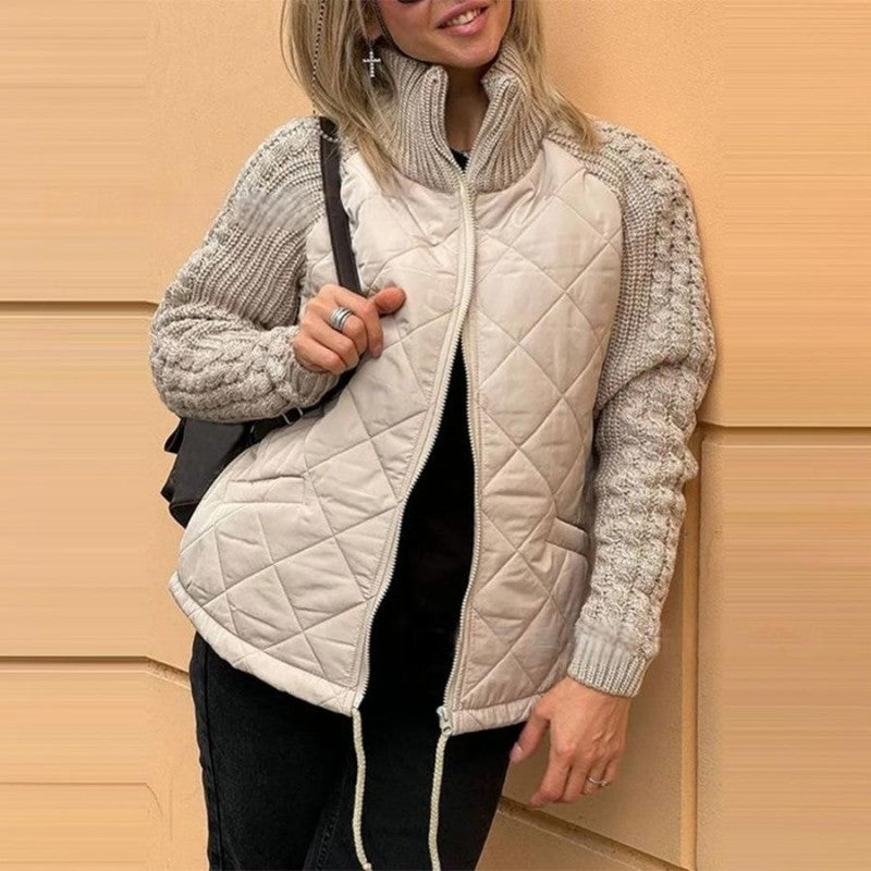 Vérane | Gestrickte Patchworkjacke