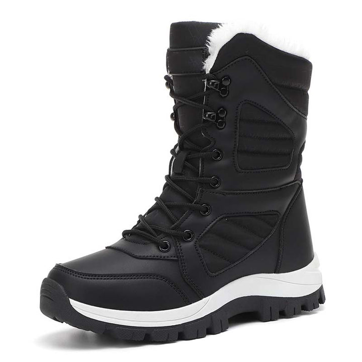 Damen | Winterstiefel mit Schnürverschluss | Wärme & Komfort
