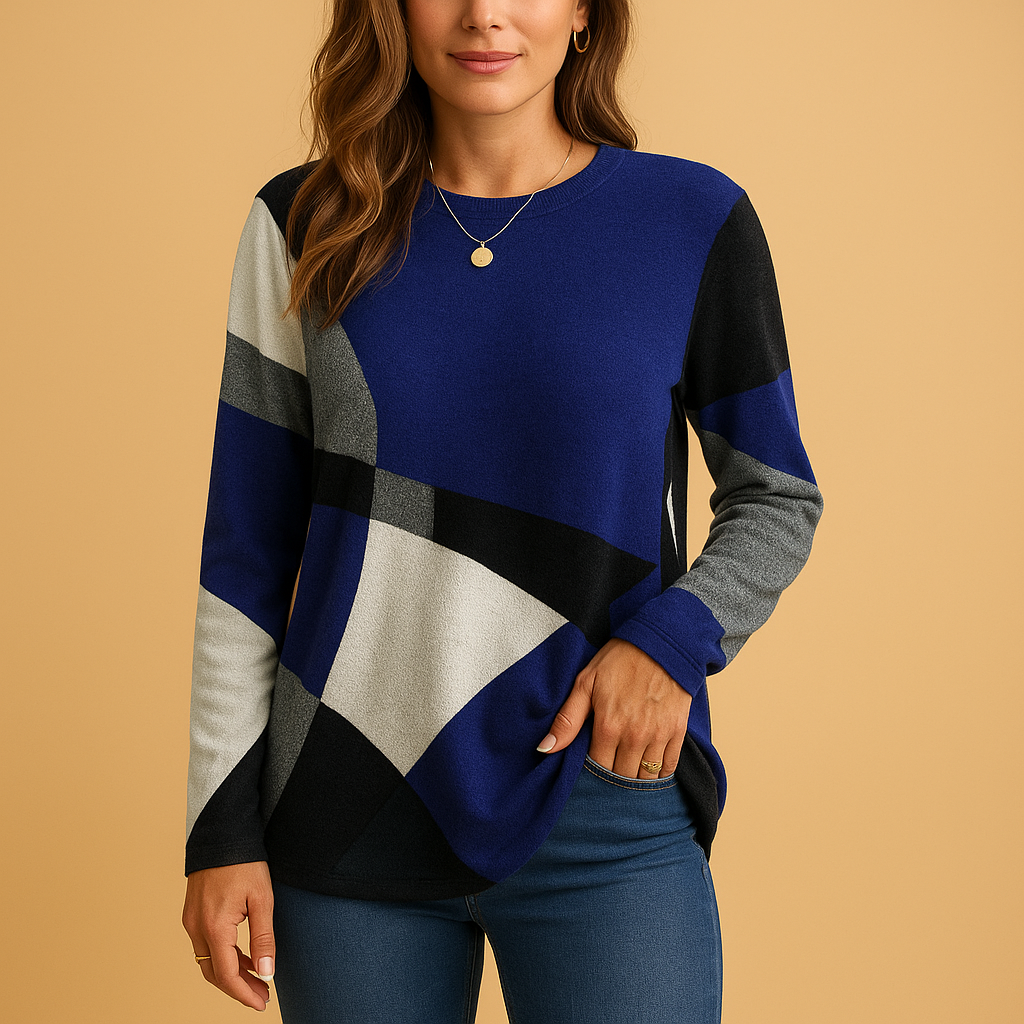 Zeitloser gestrickter Damenpullover | Marit