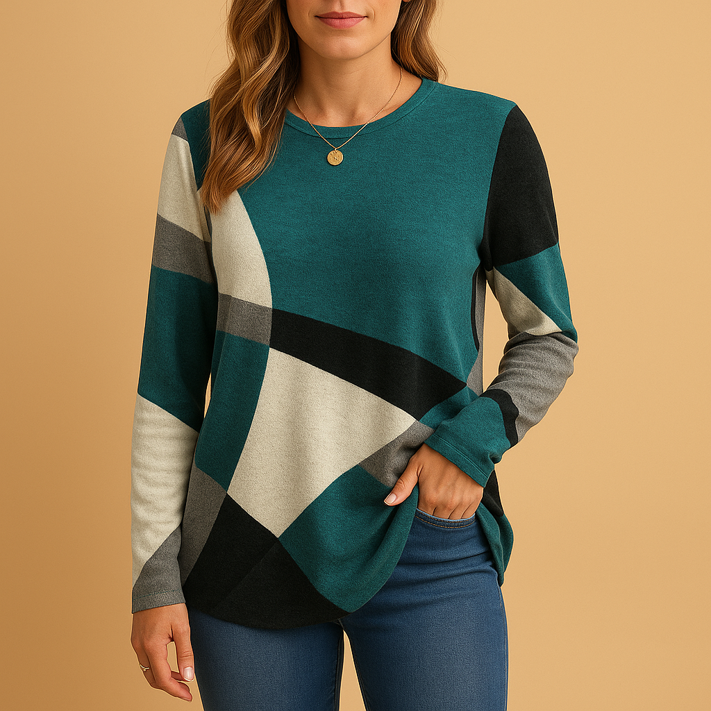 Zeitloser gestrickter Damenpullover | Marit