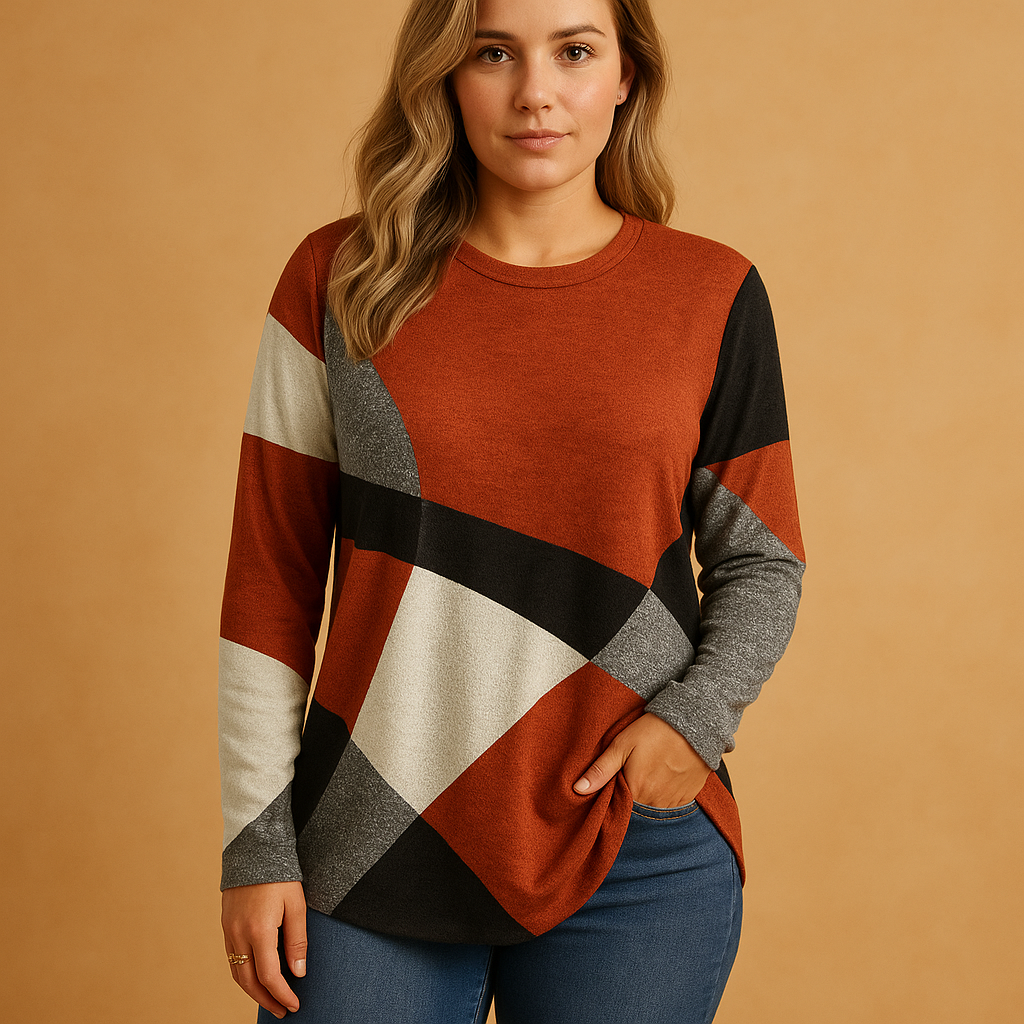 Zeitloser gestrickter Damenpullover | Marit