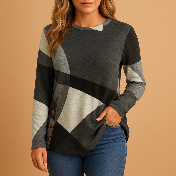 Zeitloser gestrickter Damenpullover | Marit
