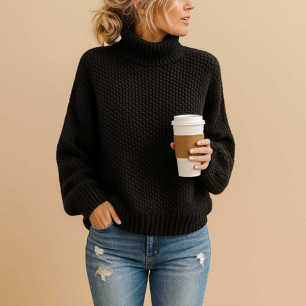 Zeitloser Damenstrickpullover | Linde
