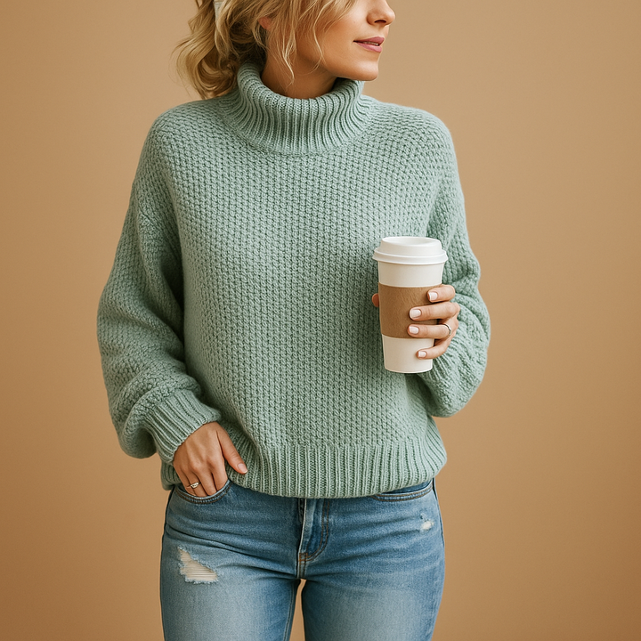 Zeitloser Damenstrickpullover | Linde