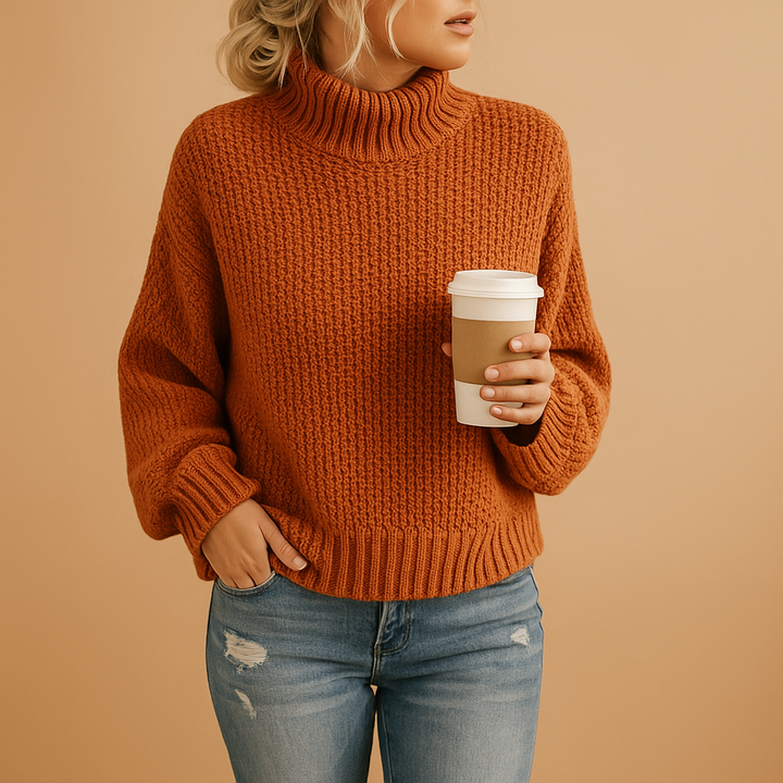Zeitloser Damenstrickpullover | Linde