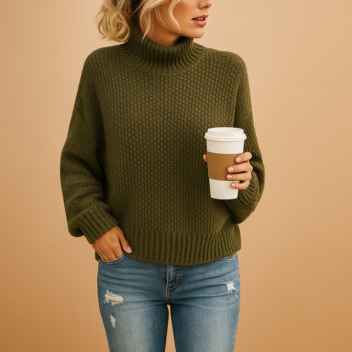 Zeitloser Damenstrickpullover | Linde