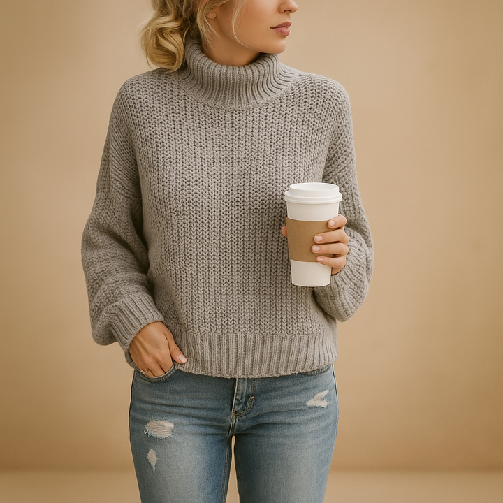 Zeitloser Damenstrickpullover | Linde