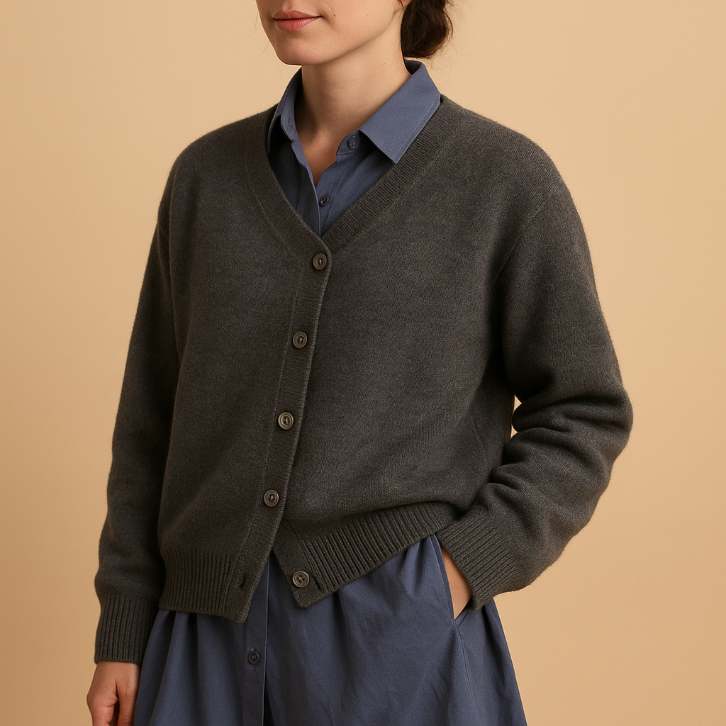 Warmer, gestrickter Pullover mit Wolloptik für Damen | Yara